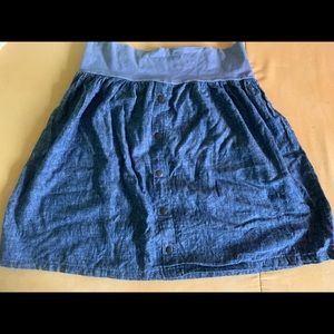 Conscious clothing skirt, handmade L